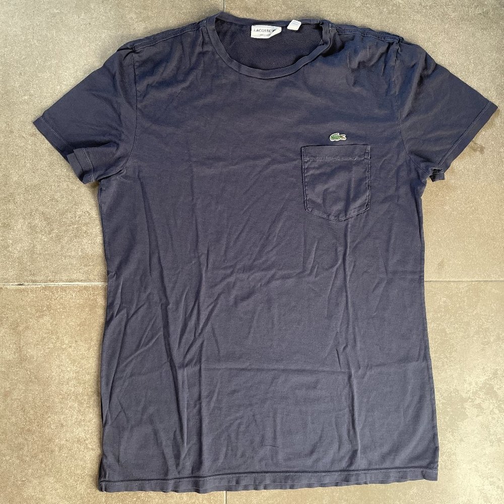 Navy Blue Lacoste T-Shirt